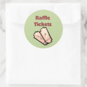 Raffle Ticket Stickers (Tasche)