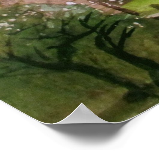 RAFFLES HOTEL BY VIC REYES POSTER (Ecke)