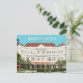 Raffles Hotel Singapore Postcard Postkarte (Stehend Vorderseite)