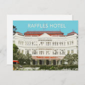 Raffles Hotel Singapore Postcard Postkarte (Vorne/Hinten)
