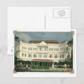 Raffles Hotel singapore Postkarte (Vorne/Hinten)
