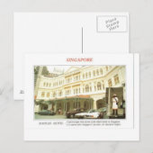 Raffles Hotel Singapore Postkarte (Vorne/Hinten)