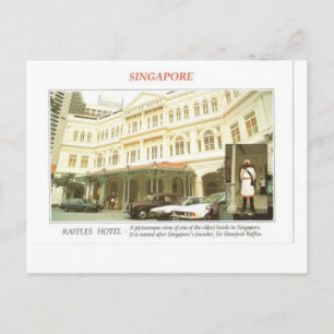 Raffles Hotel Singapore Postkarte
