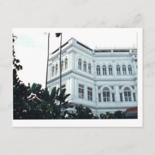 Raffles Hotel Singapore Postkarte (Vorderseite)