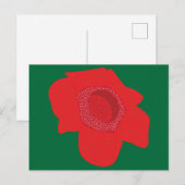 Rafflesia Postkarte (Vorne/Hinten)