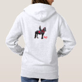 Rafi, das friessische Weihnachts-Sweatshirt Hoodie (Rückseite)