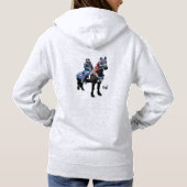 Rafi, die Neujahrsfeige der Friesischen Hoodie (Rückseite)