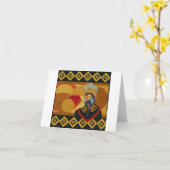 Rafiki - Der große Zauberer Karte (Gelbe Blume)