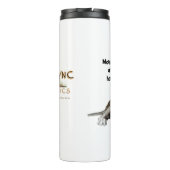 Rafikis rauer Morgen Thermosbecher (Rückseite)