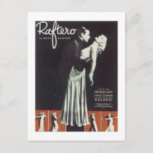 Raftero Vintage Songbook Cover Postkarte