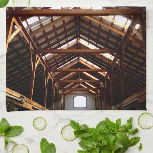 Rafters Geschirrtuch (Gefaltet)