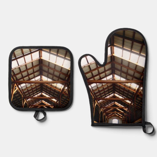 Rafters Ofenhandschuh & Topflappen-Set (Vorderseite)