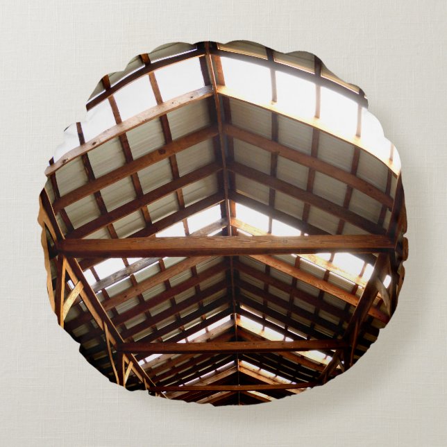 Rafters Rundes Kissen (Vorderseite)