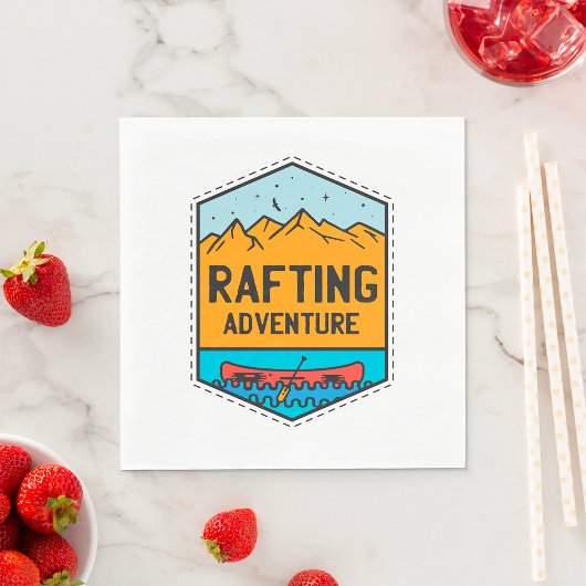 Rafting Adventure Serviette
