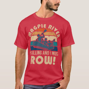 Rafting am Fluss Magpie T-Shirt