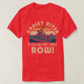 Rafting am Gauley T-Shirt (Design vorne)