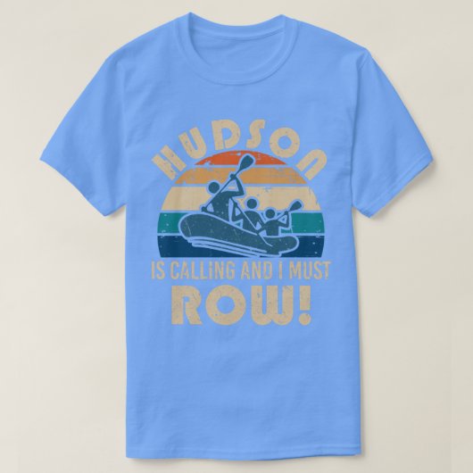 Rafting am Hudson T-Shirt (Design vorne)
