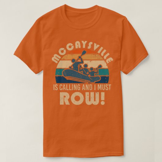 Rafting auf dem Fluss Mccaysville T-Shirt (Design vorne)