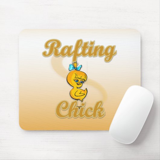 Rafting Chick Mousepad (Mit Mouse)