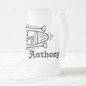 Rafting der Mattierten Glasbierbläschen Tasse (VorderseiteRechts)