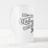 Rafting der Mattierten Glasbierbläschen Tasse (Vorderseite Links)