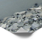 Rafting des Alsek flussabwärts Poster (Ecke)