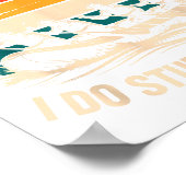 Rafting Design For Men Women White Water River Raf Poster (Ecke)