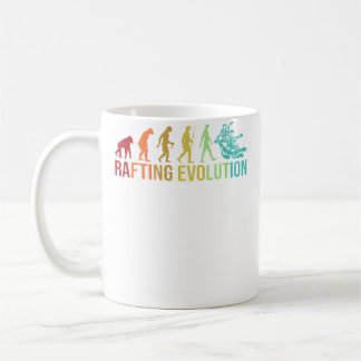 Rafting Evolution - River Whitewater Rafting Funny Kaffeetasse