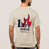 Rafting fertig oder Verlassen (vorne und hinten) T-Shirt (Rückseite)