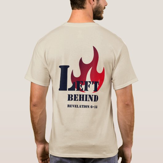 Rafting fertig oder Verlassen (vorne und hinten) T-Shirt (Rückseite)