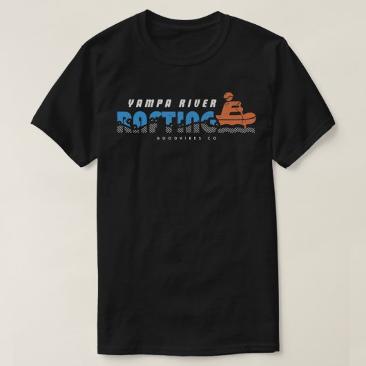 Rafting im YAMPA-RIVER T-Shirt (Design vorne)