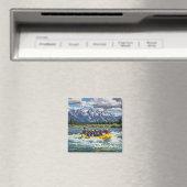 Rafting in Jackson Hole Wyoming Magnet (In Situ (Geschirrspüler))