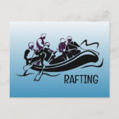 Rafting Postkarte (Vorderseite)