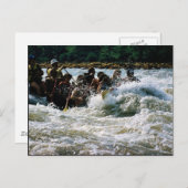Rafting Postkarte (Vorne/Hinten)