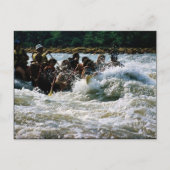 Rafting Postkarte (Vorderseite)
