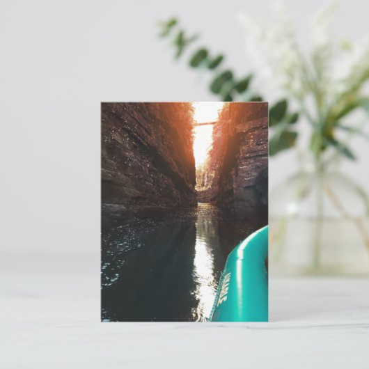 Rafting Postkarte (Stehend Vorderseite)