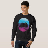 Rafting River Boat Fun Sweatshirt (Vorne ganz)