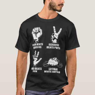 Rafting Sprichwort Geschenk Dinghy White Water Pad T-Shirt