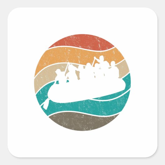 Rafting Sticker River Rafting Sticker (Vorderseite)
