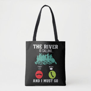 Rafting the River ruft Paddling Kanu Paddel Tasche