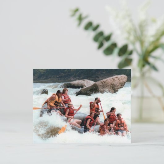 Rafting the Youghgieny Postcard Postkarte (Stehend Vorderseite)