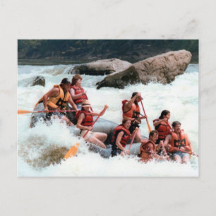 Rafting the Youghgieny Postcard Postkarte