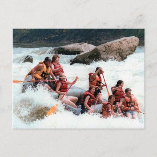 Rafting the Youghgieny Postcard Postkarte (Vorderseite)