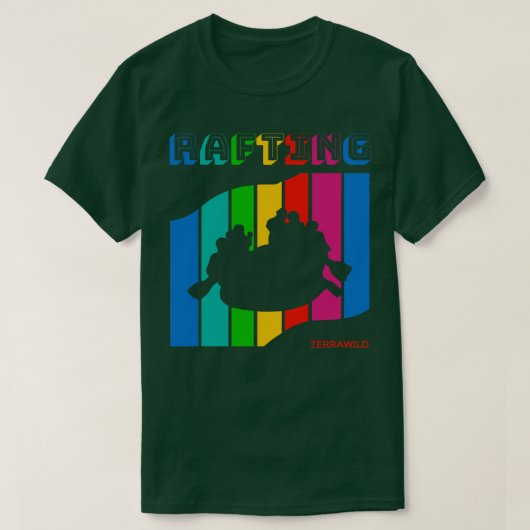 RAFTTERRAWILD T-Shirt (Design vorne)