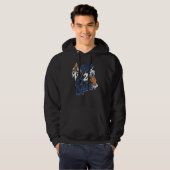 Rag 2 Riches Midnight Navy 4s Matching Hoodie (Vorne ganz)