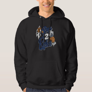 Rag 2 Riches Midnight Navy 4s Matching Hoodie