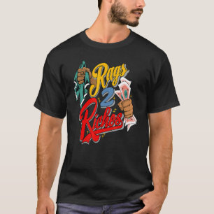 Rag 2 Riches SE Schwarz Multi 1s passend T-Shirt