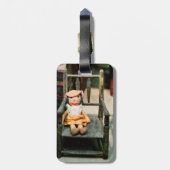Rag Doll als Vorsitzende Gepäckanhänger (Rückseite vertikal)