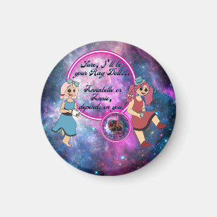 Rag doll, Annabelle und Annie Magnet