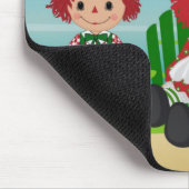 Rag Doll Christmas Mouse Pad Mousepad (Ecke)